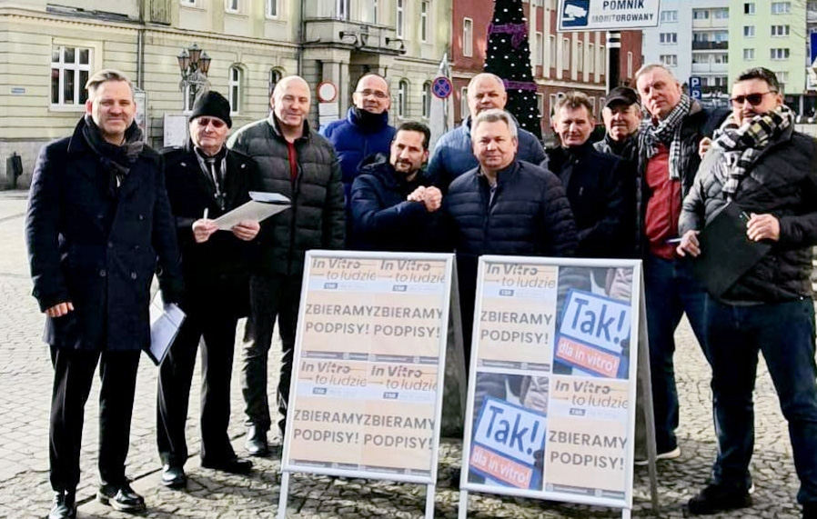 Zbierali w mieście podpisy pod ustawą 