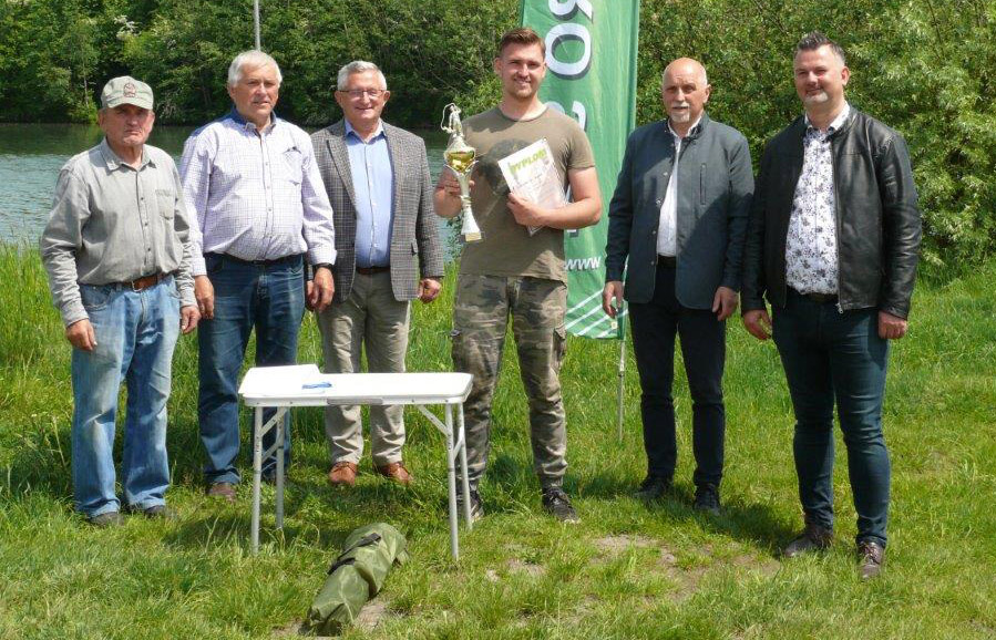 Adam Czarnecki zwycięzcą zawodów spławikowych w Rusku [FOTO] 