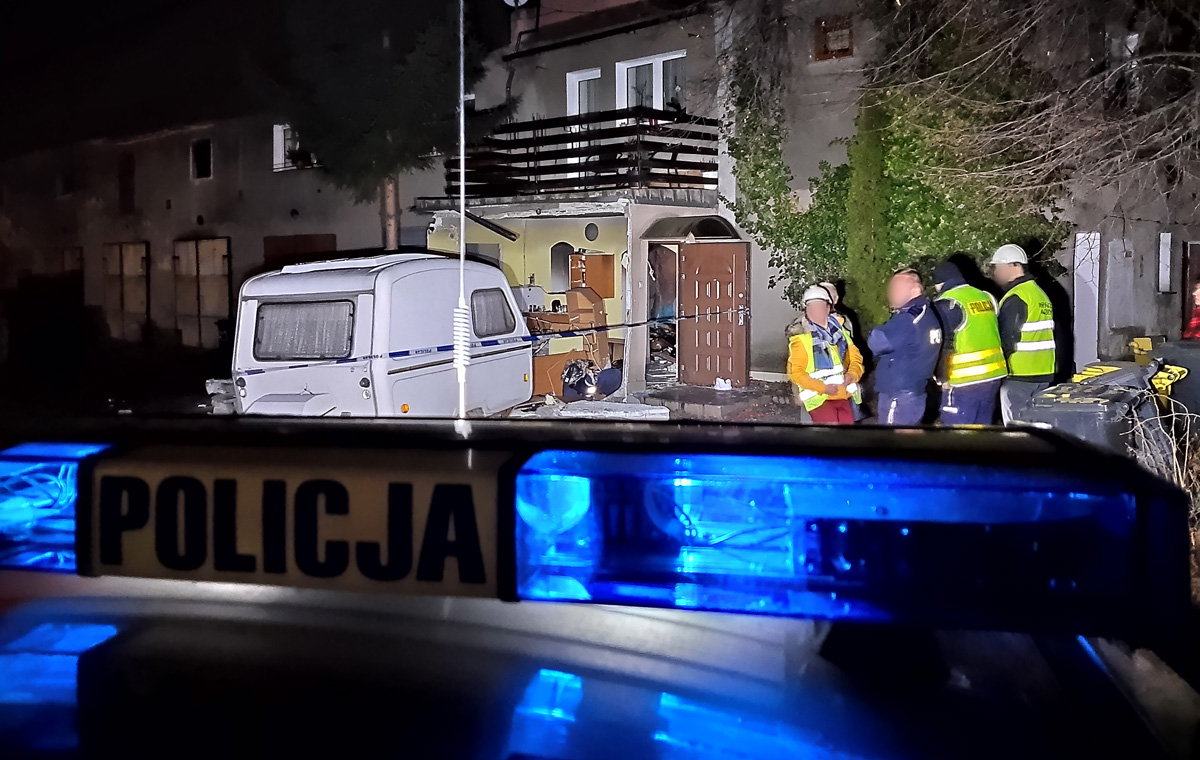 Wybuchła butla z gazem! Dwie osoby trafiły do szpitala [FOTO] 